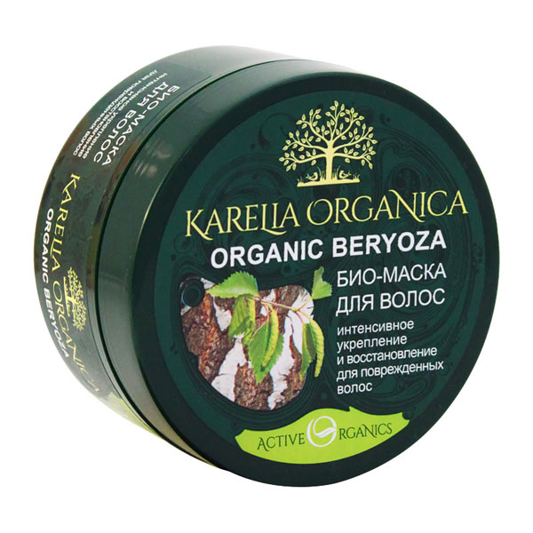 Био-маска для волос Organic Beryoza «Интенсивное укрепление и восстановление» Karelia Organica