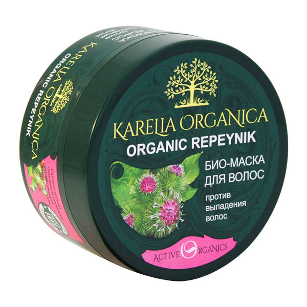 Био-маска для волос Organic Repeynik «Против выпадения» Karelia Organica
