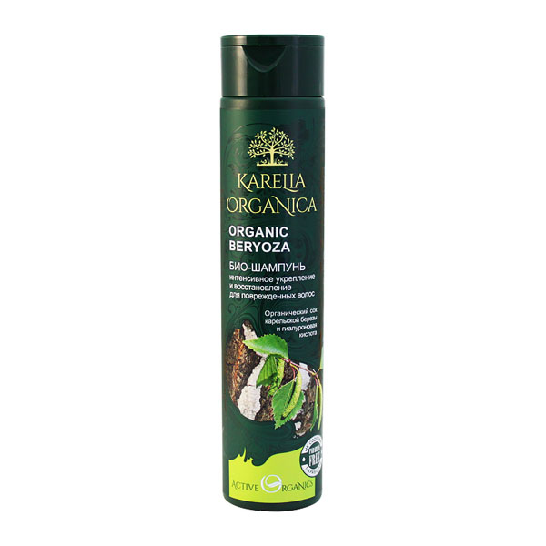 Био-шампунь для волос Organic Beryoza «Интенсивное укрепление и восстановление» Karelia Organica