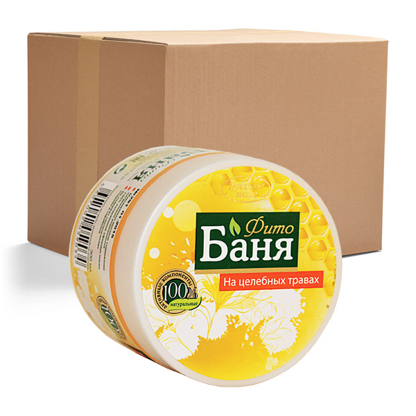 Густой мед для бани «Антицеллюлитный» «Фито Баня» (упаковка 12 штук)