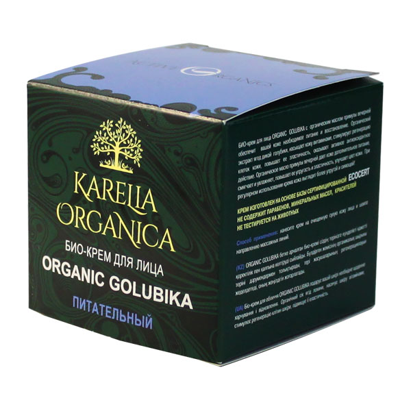 Био-крем для лица Organic Golubika «Питательный» Karelia Organica