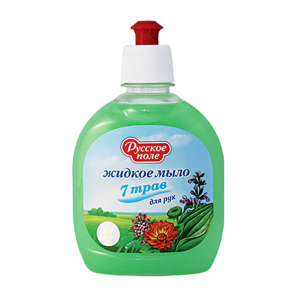 Жидкое мыло «7 трав» «Русское поле»