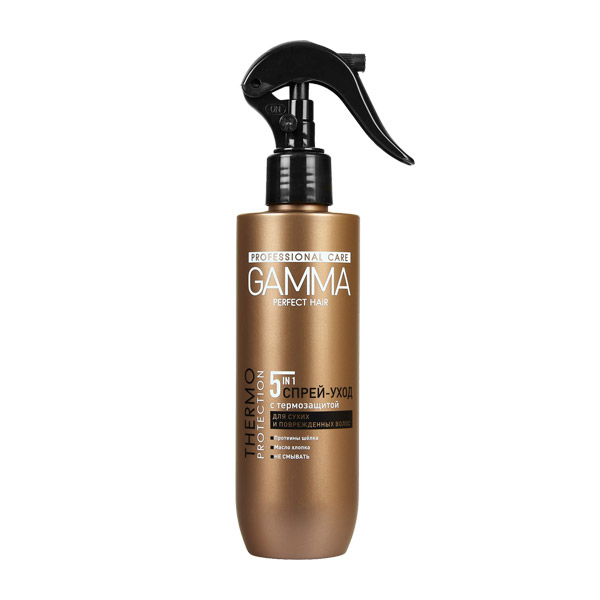 Спрей-уход Gamma Perfect Hair с термозащитой для сухих и поврежденных волос