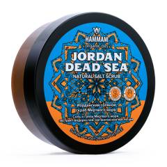 Иорданский натуральный соляной скраб Jordan Dead Sea для тела Hammam Organic Oils