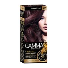 Крем-краска для волос Gamma Perfect Color «Темный рубин 4.57»