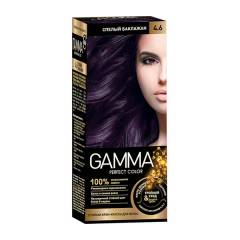 Крем-краска для волос Gamma Perfect Color «Спелый баклажан 4.6»