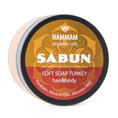 Густое турецкое мыло «Сабун» для волос и тела Hammam Organic Oils