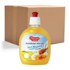 Жидкое мыло «Мед и молоко» «Русское поле» (12 штук)