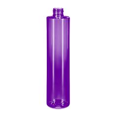 Прозрачный фиолетовый цилиндрический флакон 350 мл