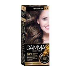 Крем-краска для волос Gamma Perfect Color «Темно-русый 6.0»