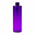 Прозрачный фиолетовый цилиндрический флакон 250 мл с горловиной 24/410